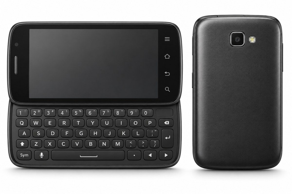 Produktillustration af Samsung Captivate Glide
