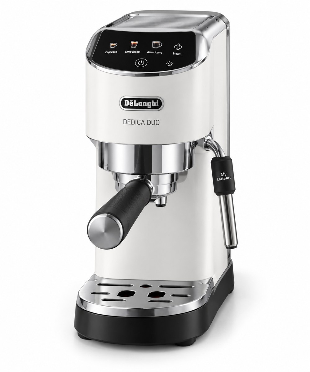 Produktillustration af De’Longhi Dedica Duo EC890.WI