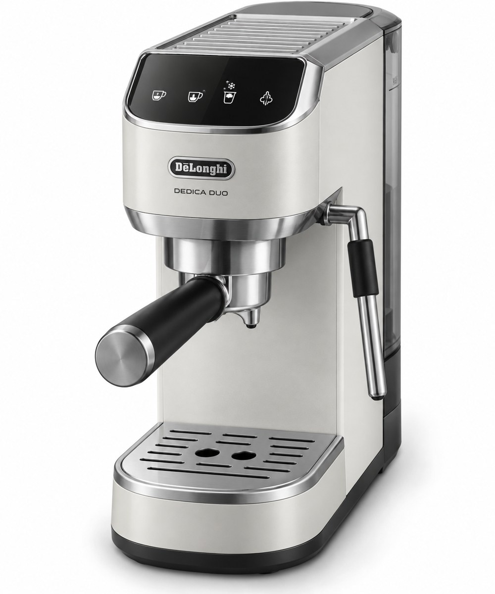 Produktillustration af De’Longhi Dedica Duo EC890J-WI