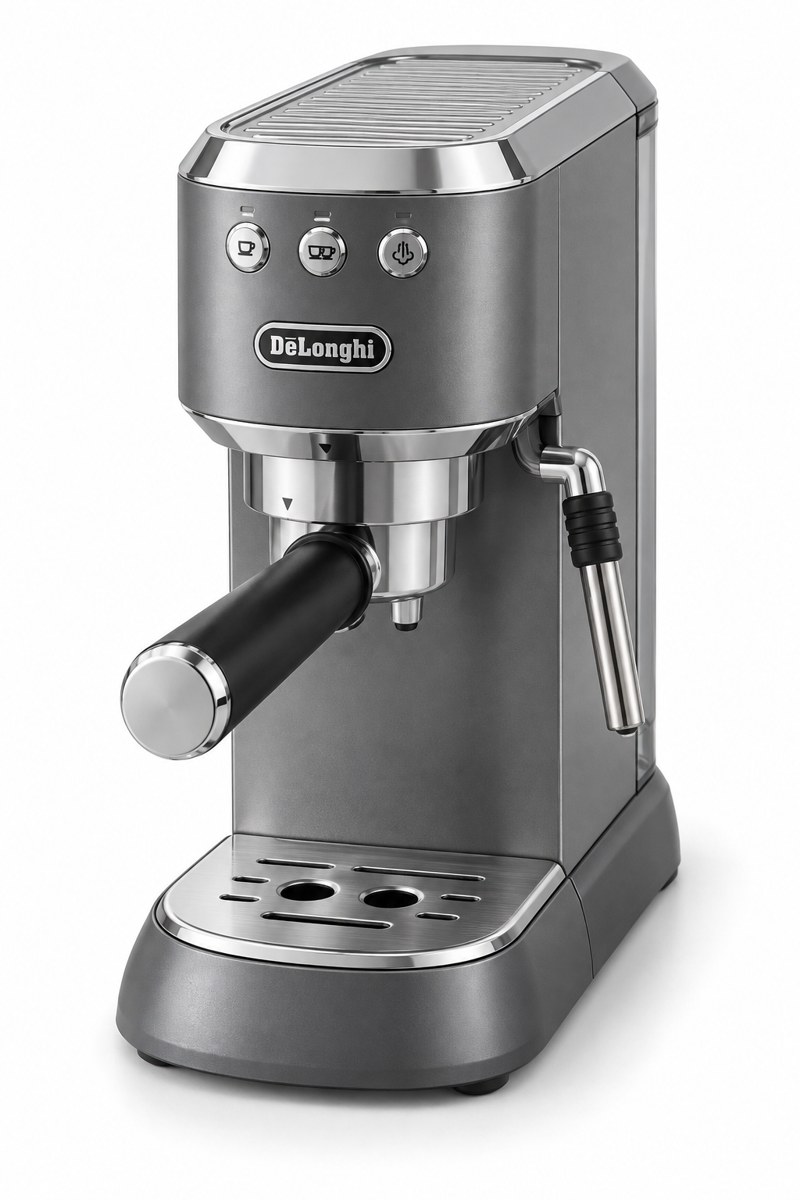 Produktillustration af De’Longhi Dedica Metallics EC785.GY