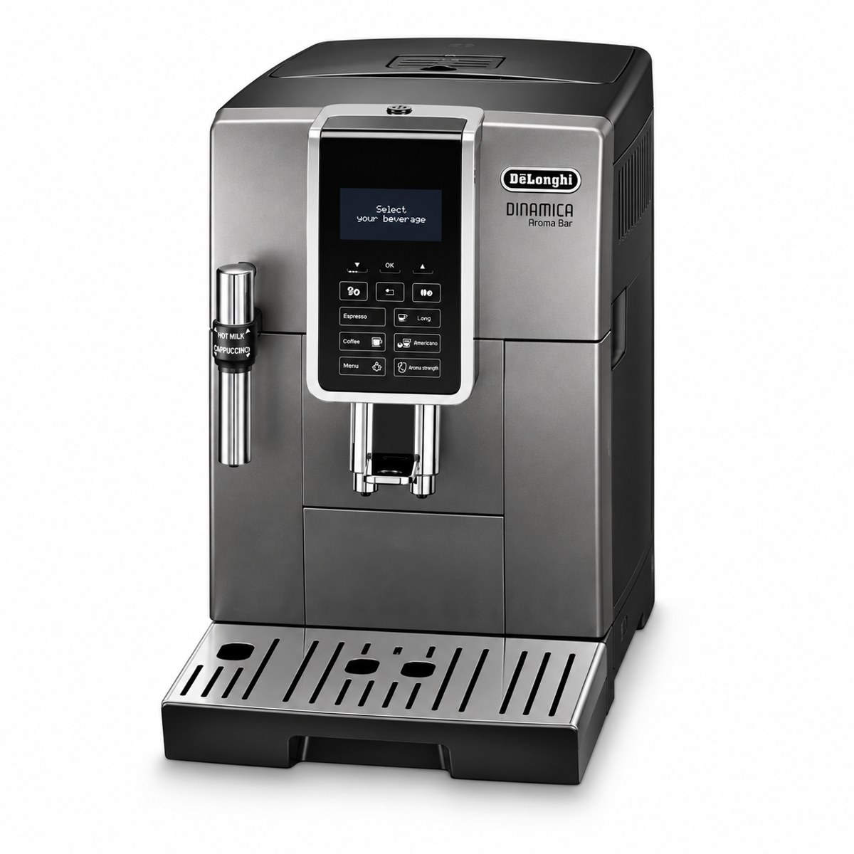 Produktillustration af De’Longhi Dinamica Aroma Bar ECAM359.37.TB