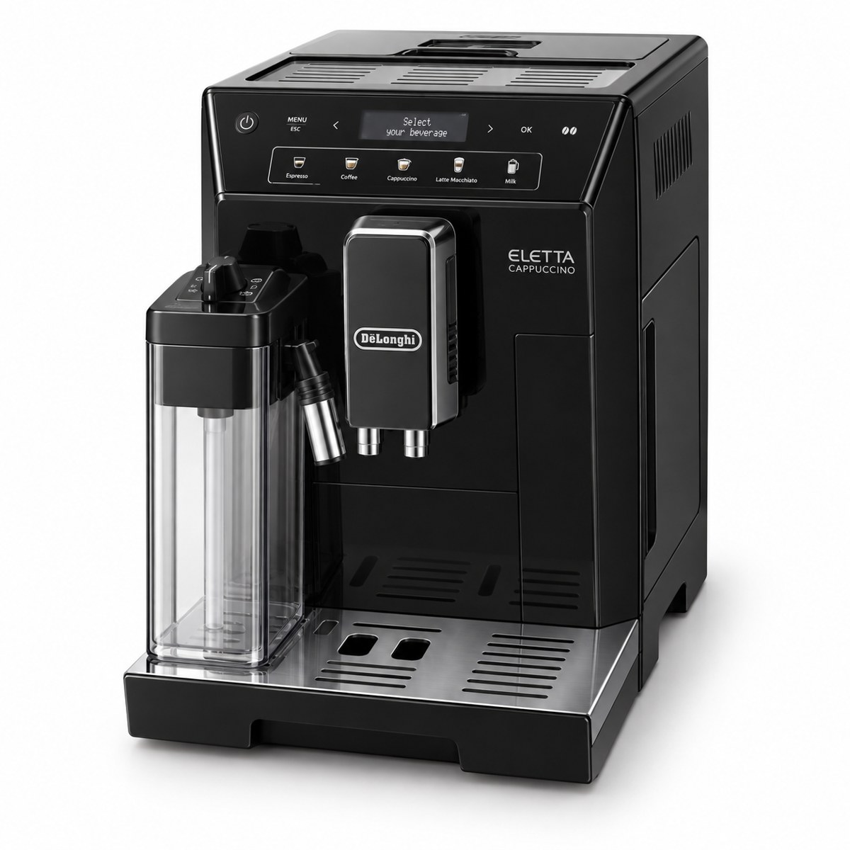 Produktillustration af De’Longhi Eletta Cappuccino ECAM44.660.B