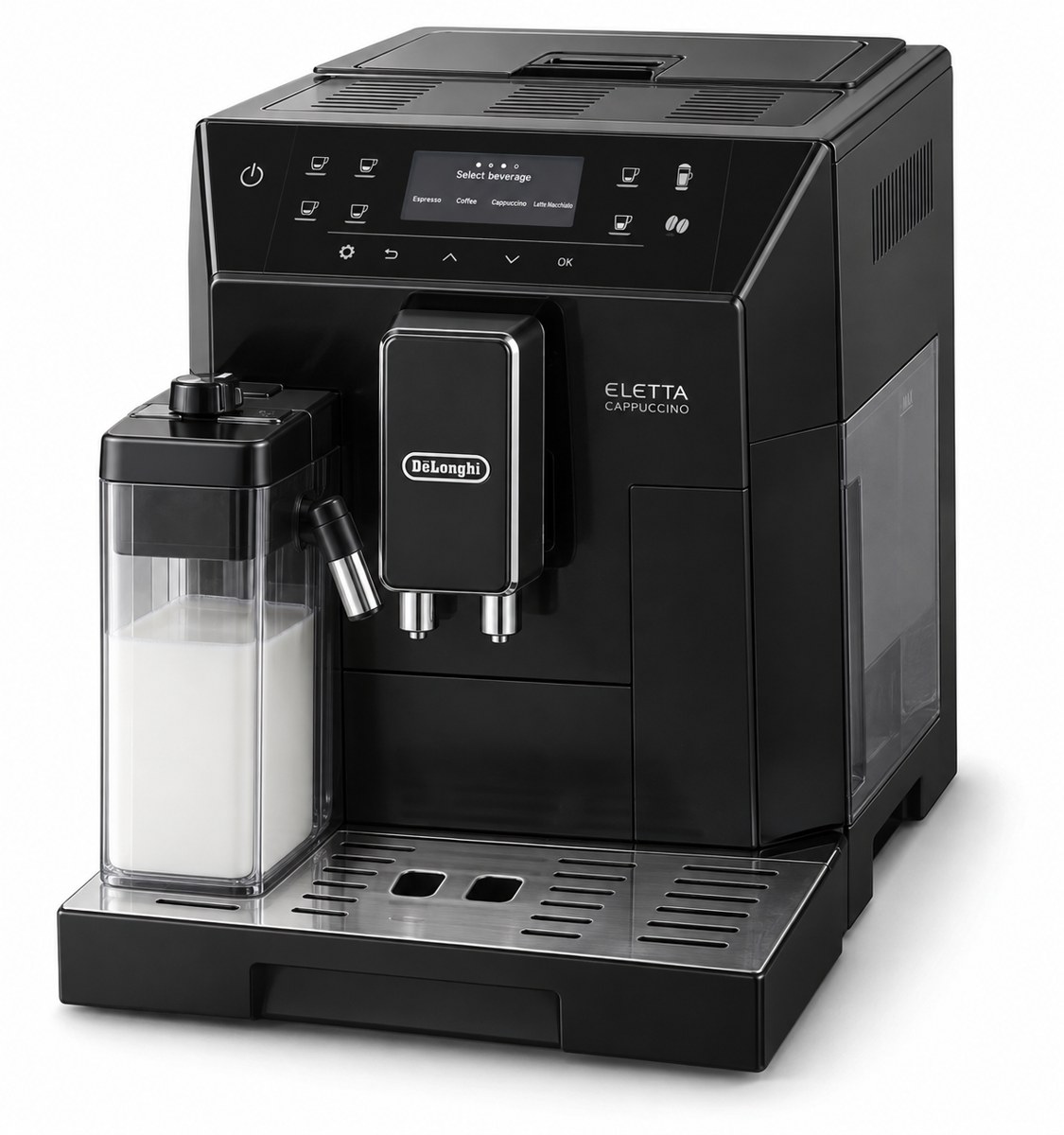 Produktillustration af De’Longhi Eletta Cappuccino ECAM45.766.B