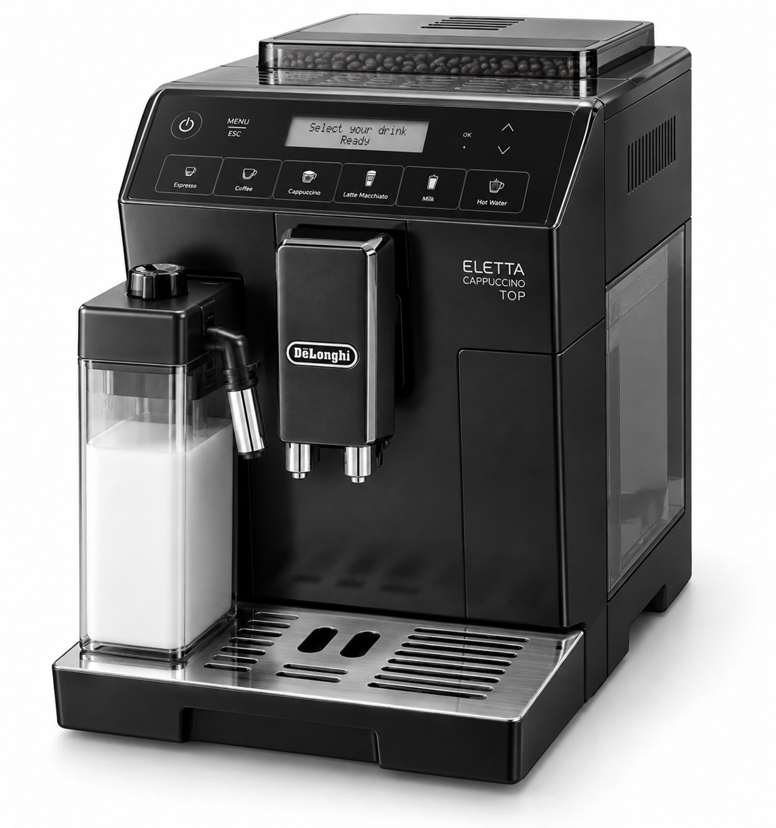 Produktillustration af De’Longhi Eletta Cappuccino Top ECAM45760B
