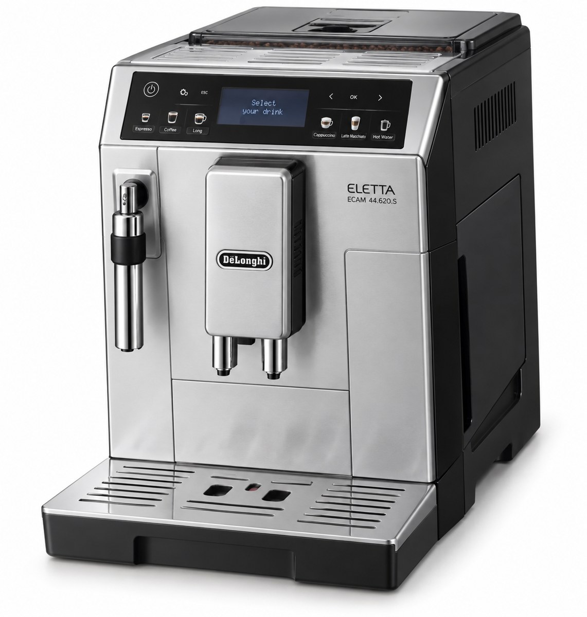 Produktillustration af De’Longhi Eletta ECAM44.620.S