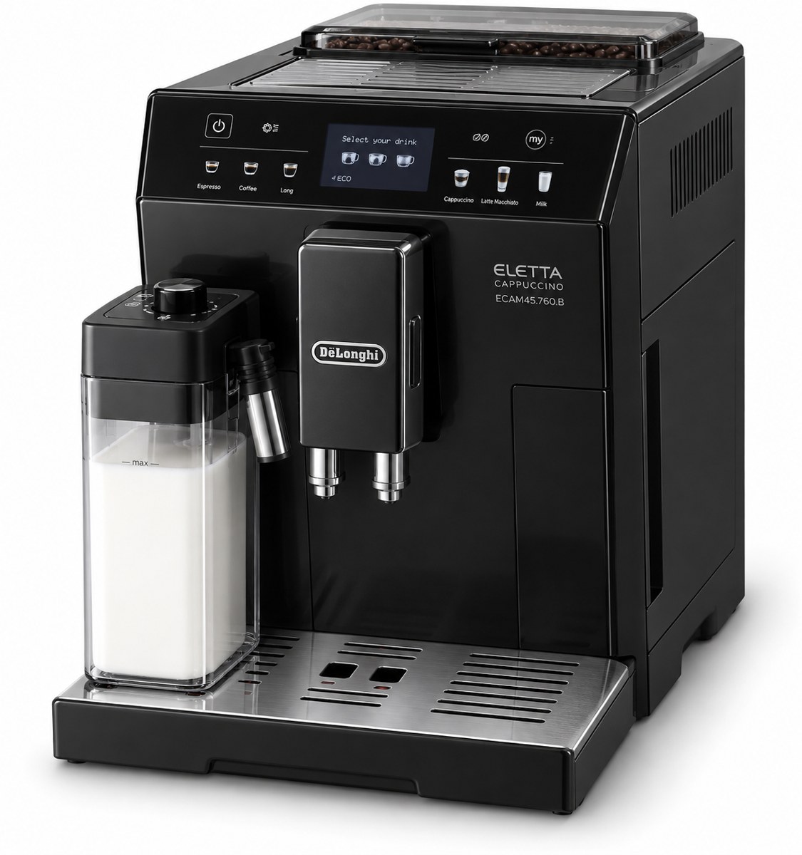 Produktillustration af De’Longhi Eletta ECAM45.760.B
