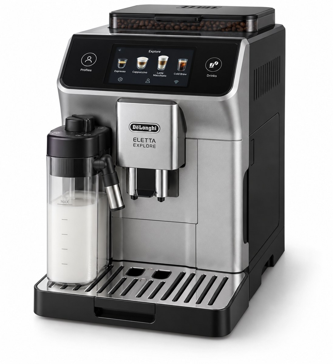Produktillustration af De’Longhi Eletta Explore ECAM450.65.S EX:4