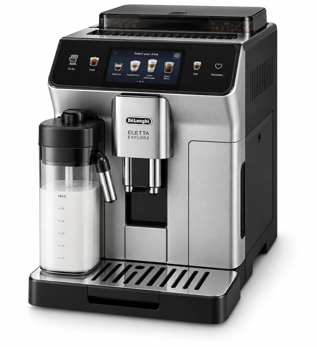 Produktillustration af De’Longhi Eletta Explore ECAM450.65.S