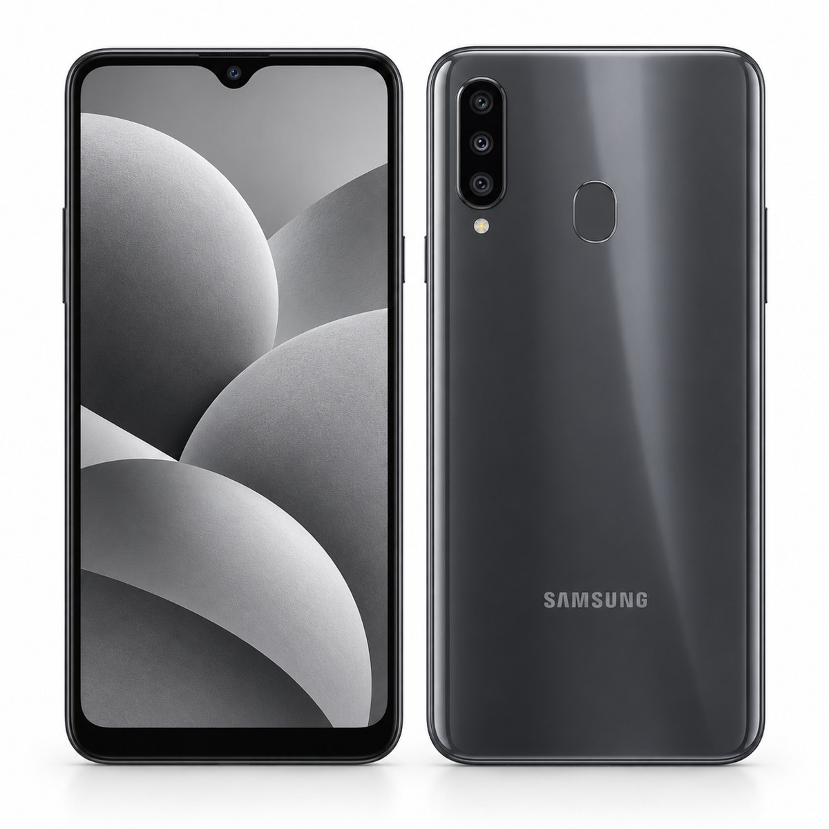 Produktillustration af Samsung Galaxy A20s