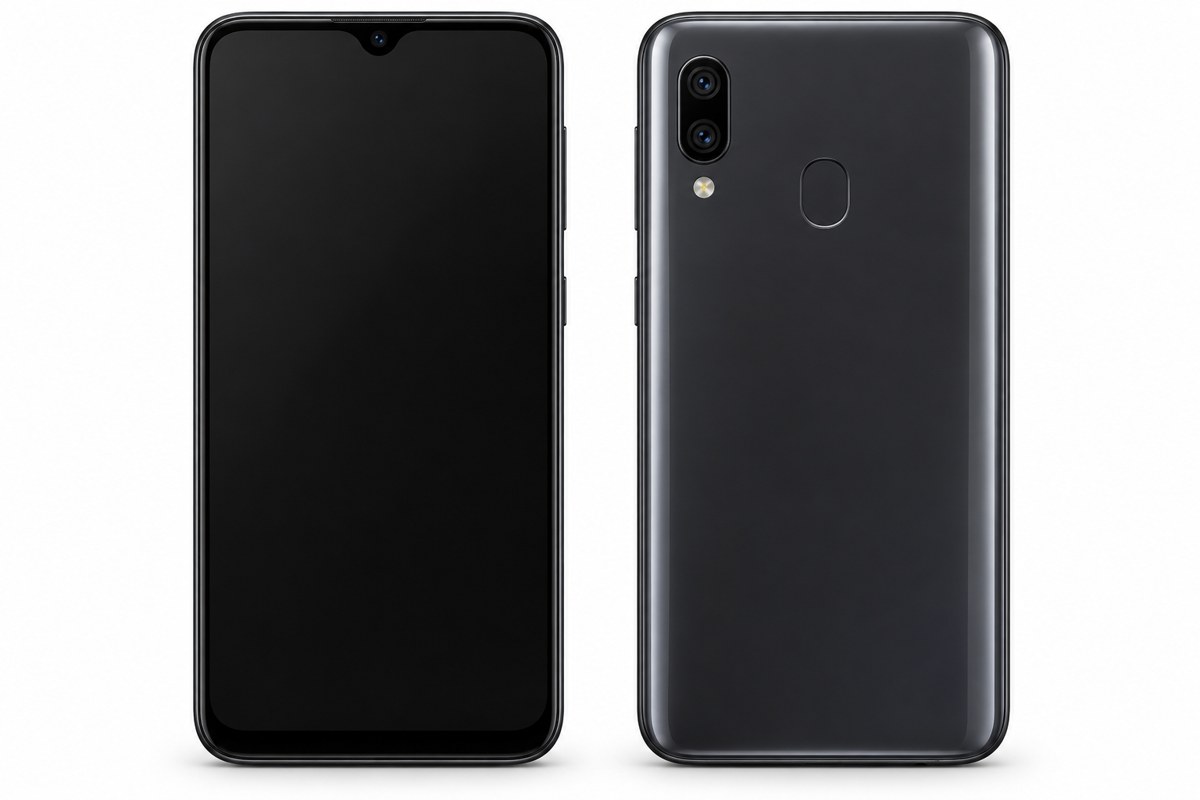 Produktillustration af Samsung Galaxy A40 (SM-A405S)