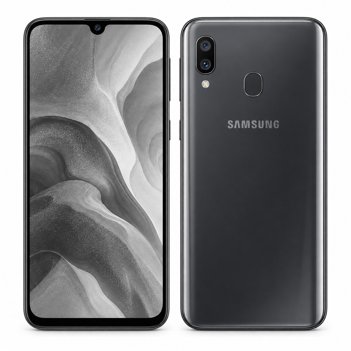 Produktillustration af Samsung Galaxy A40