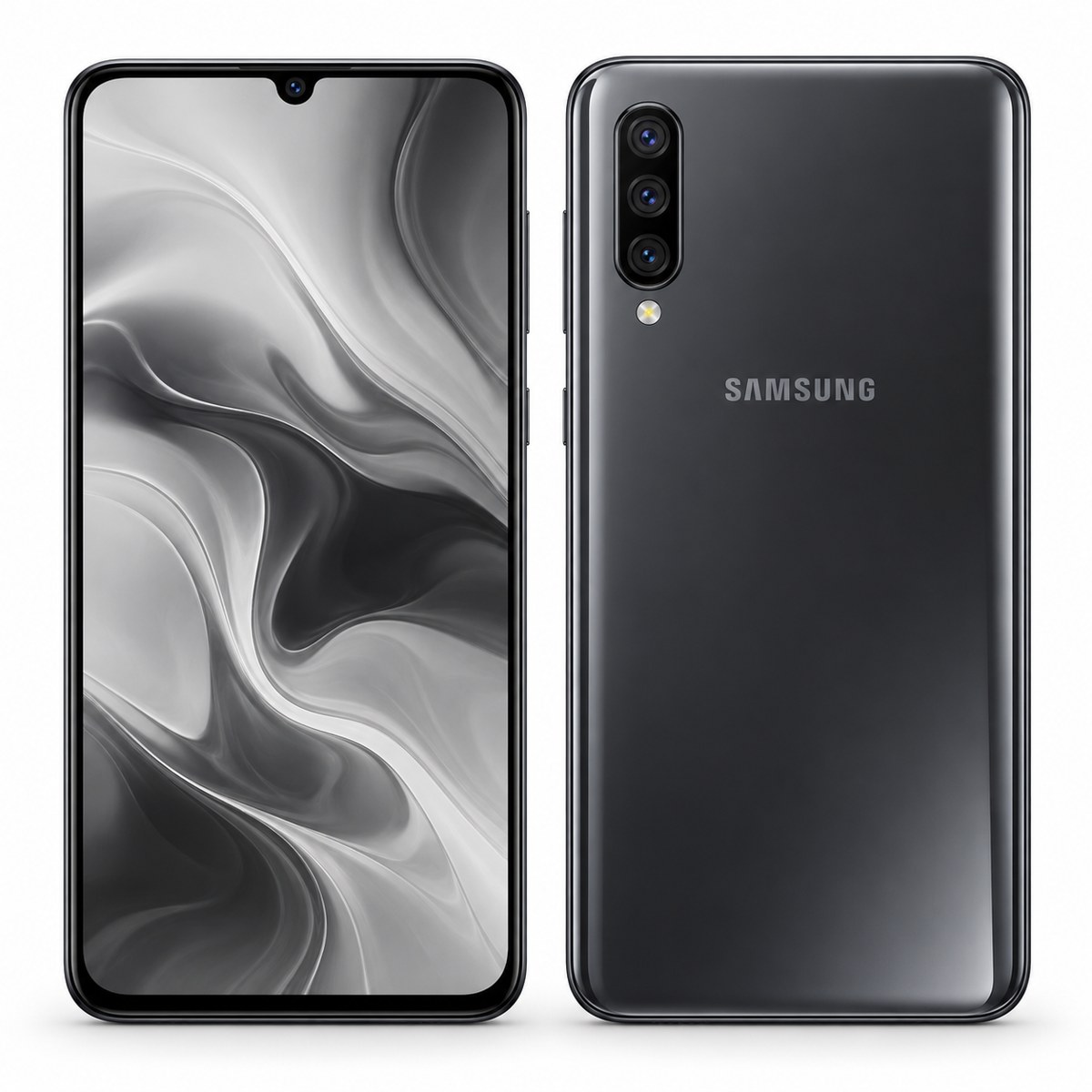 Produktillustration af Samsung Galaxy A70