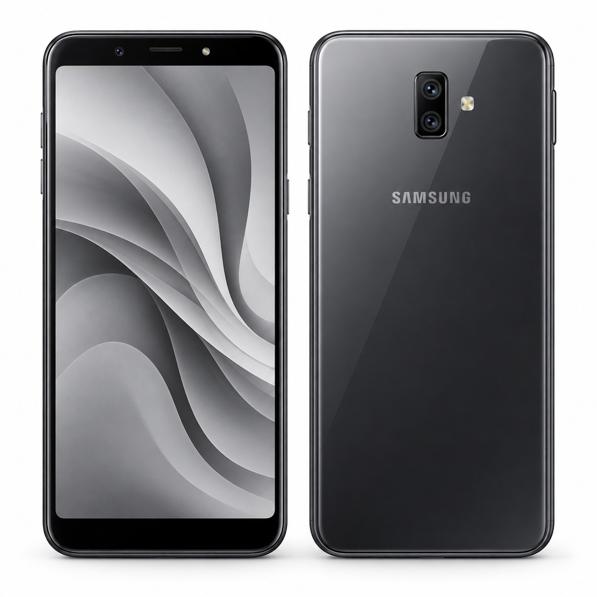 Produktillustration af Samsung Galaxy J6+