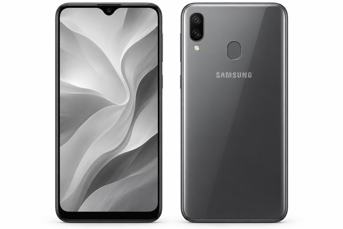 Produktillustration af Samsung Galaxy M20