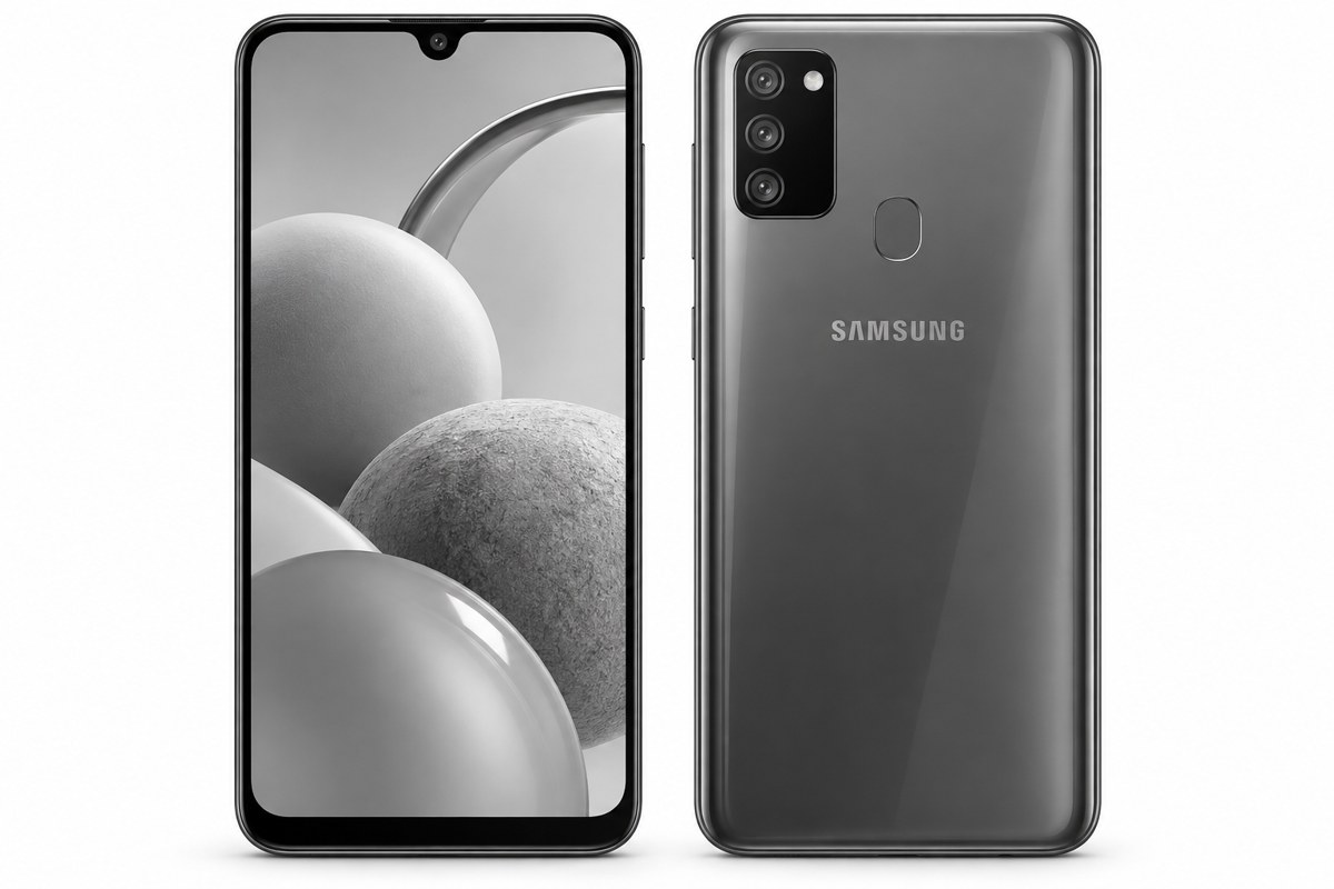 Produktillustration af Samsung Galaxy M30s