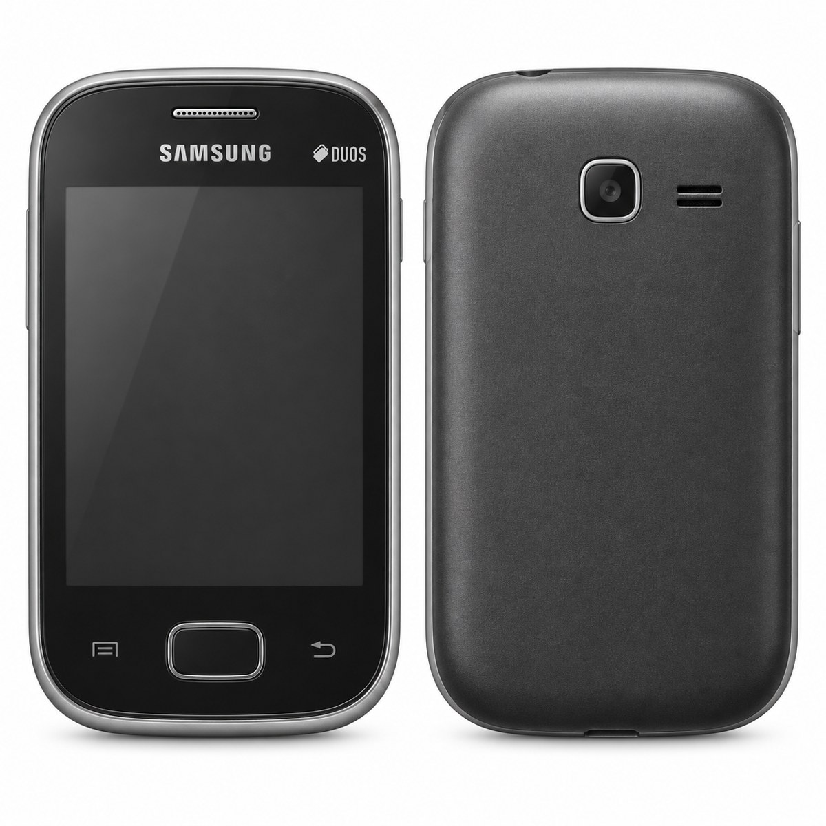 Produktillustration af Samsung Galaxy Pocket Duos