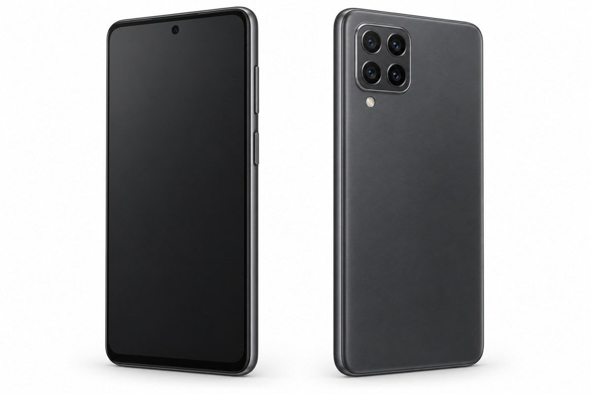 Produktillustration af Samsung Galaxy Quantum3 (SM-M536S)