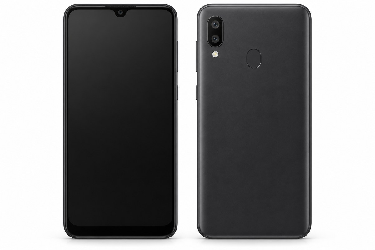 Produktillustration af Samsung Galaxy Wide4 (SM-A205S)