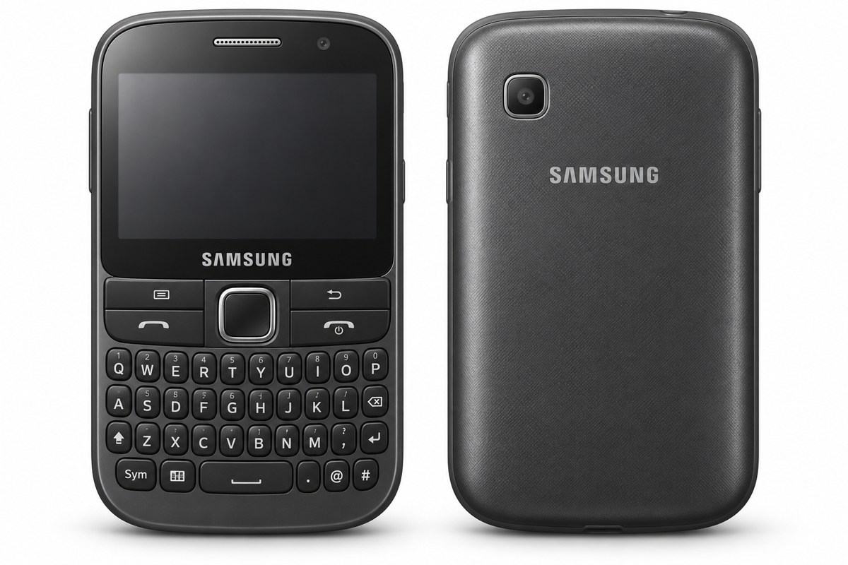 Produktillustration af Samsung Galaxy Y Pro Duos