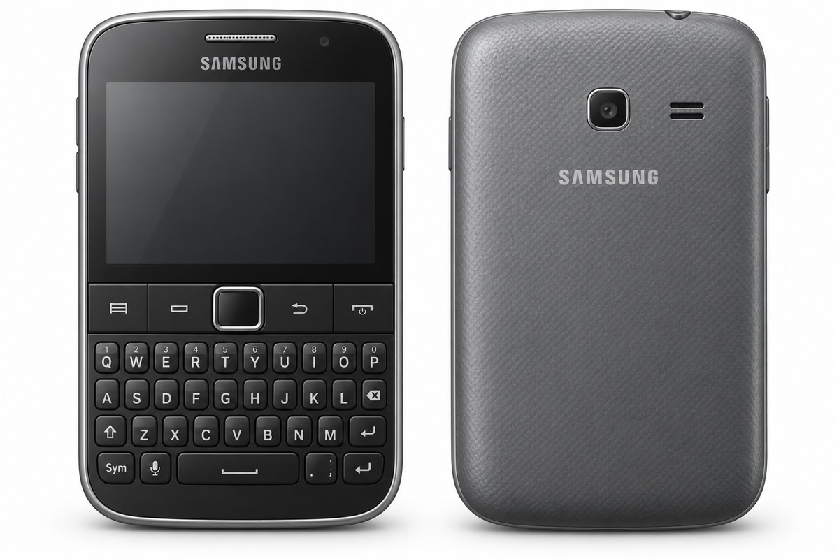 Produktillustration af Samsung Galaxy Y Pro