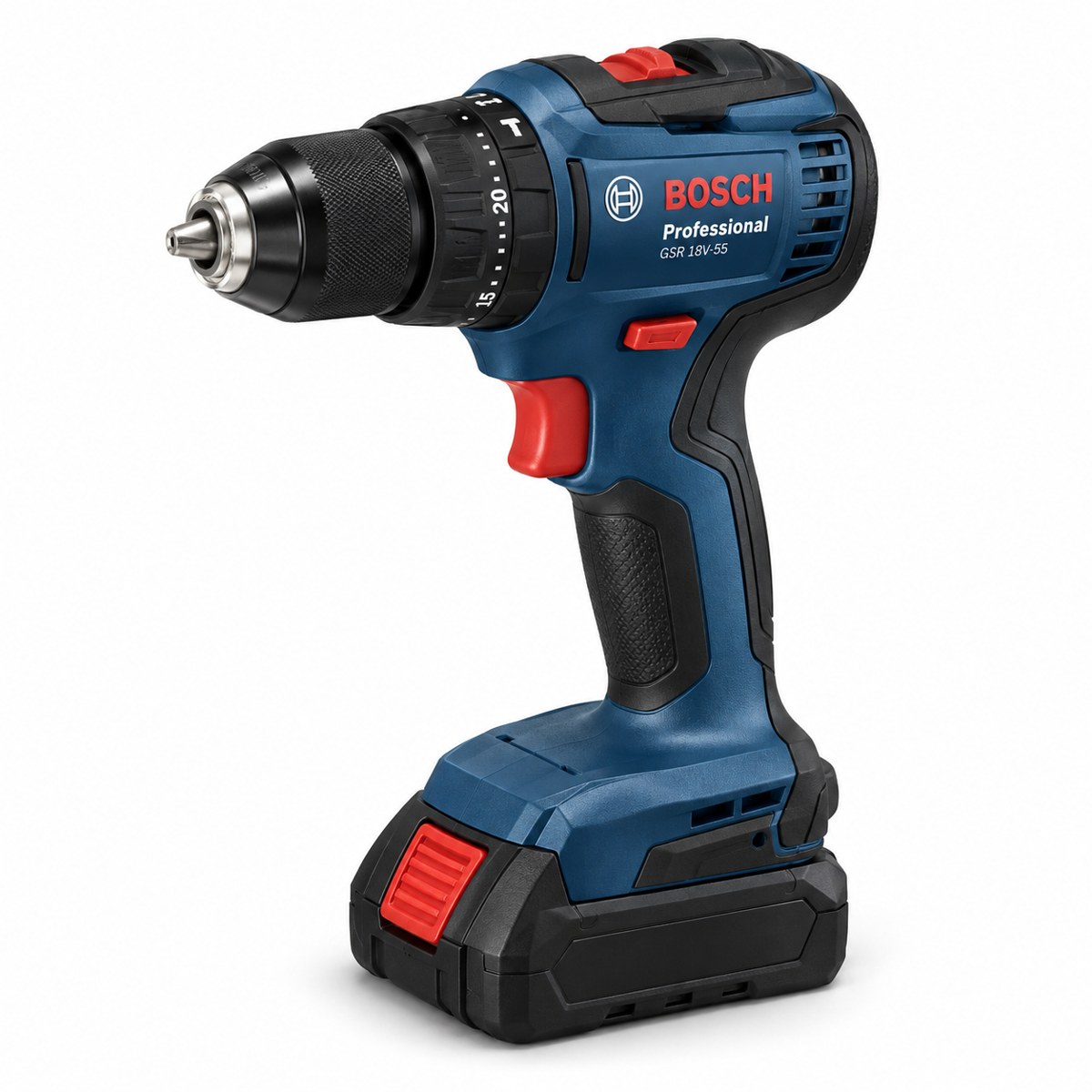 Produktillustration af Bosch GSR 18V-55