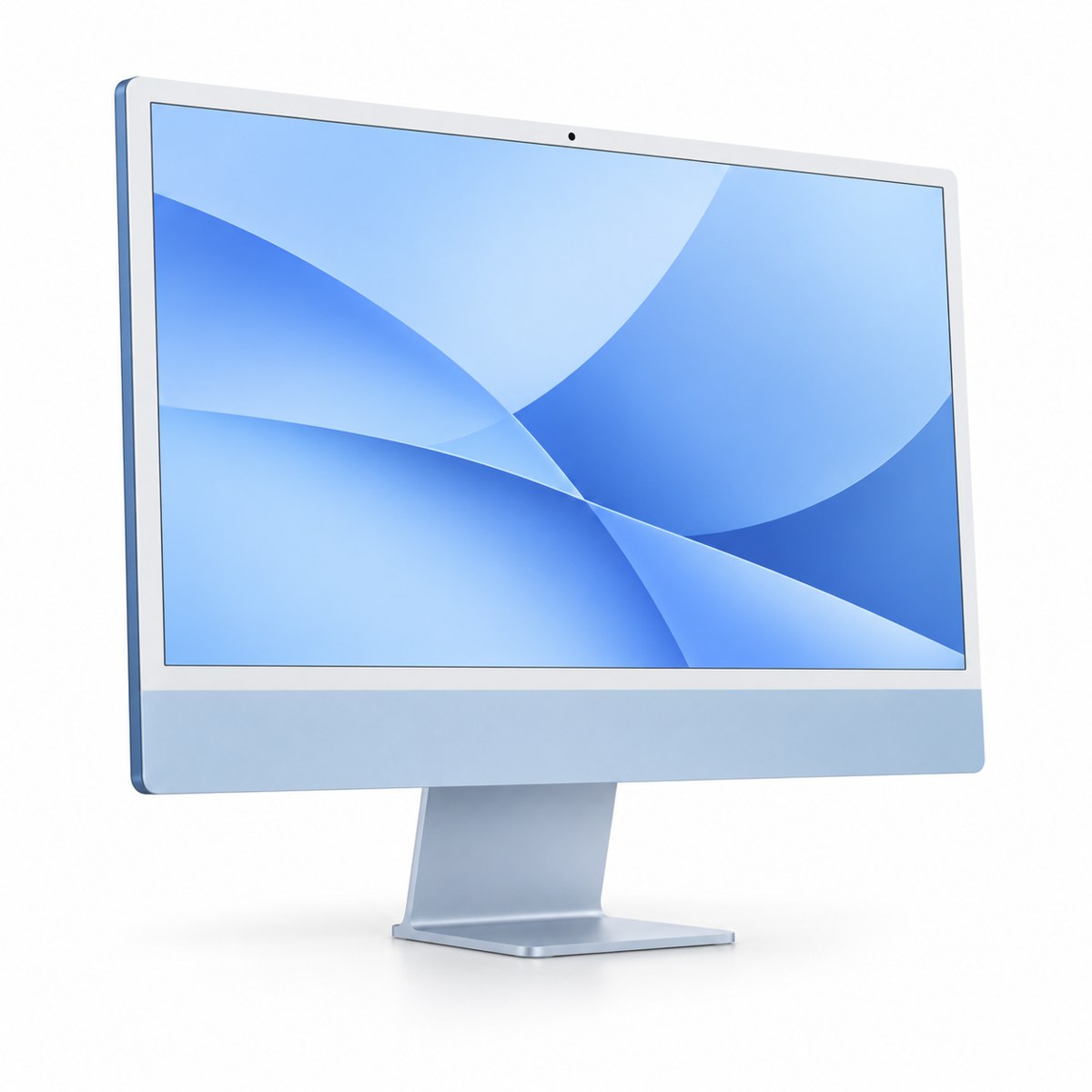 Produktillustration af iMac (24″, 2024, to porte)