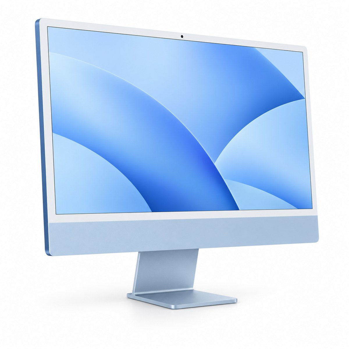 Produktillustration af iMac (24″, M3, 2023, fire porte)