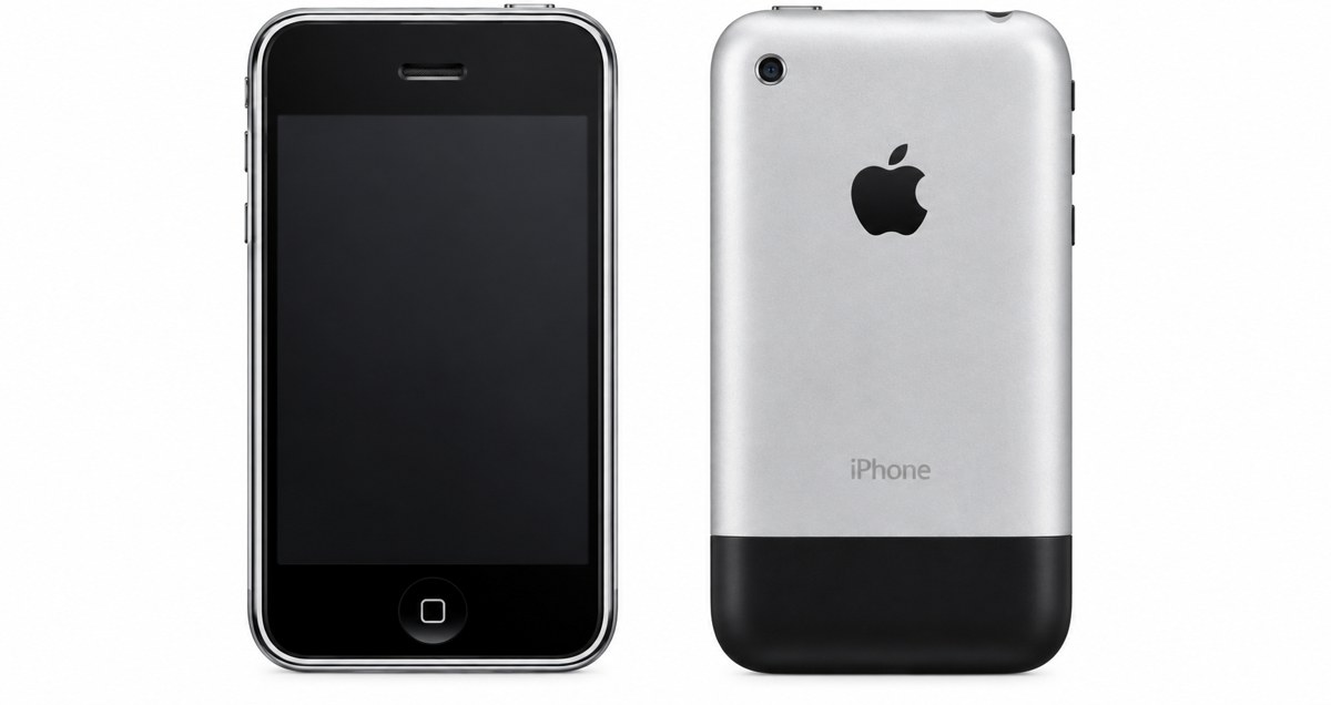 Produktillustration af Apple iPhone (1. generation)