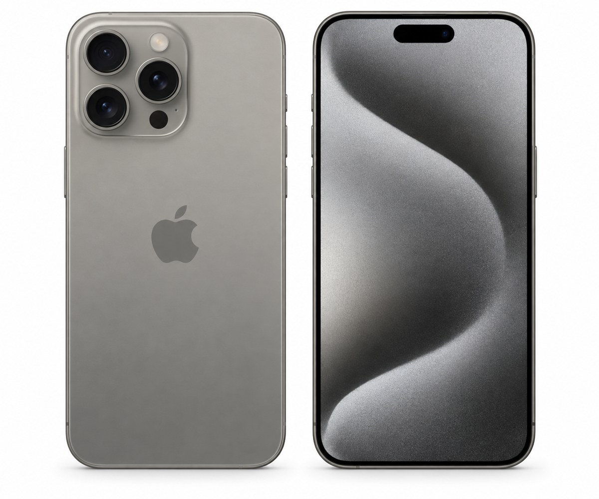 Produktillustration af Apple iPhone 15 Pro Max