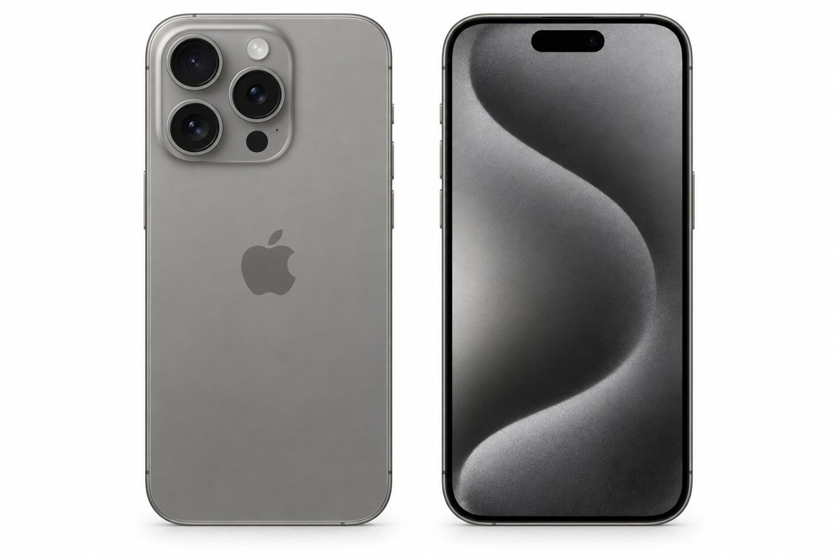 Produktillustration af Apple iPhone 15 Pro