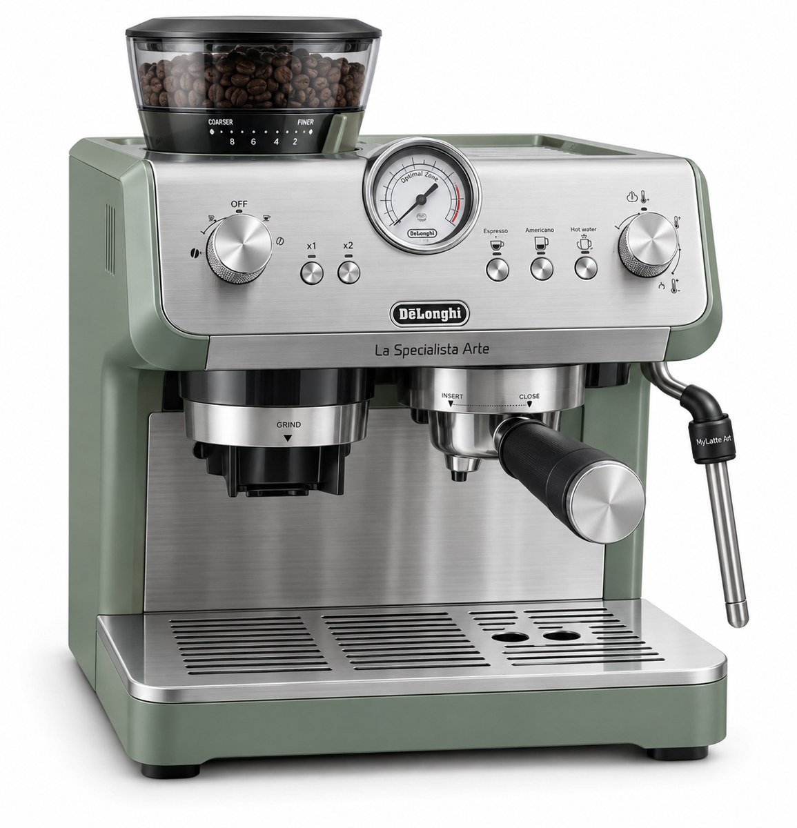 Produktillustration af De’Longhi La Specialista Arte EC9155.GR EX:2