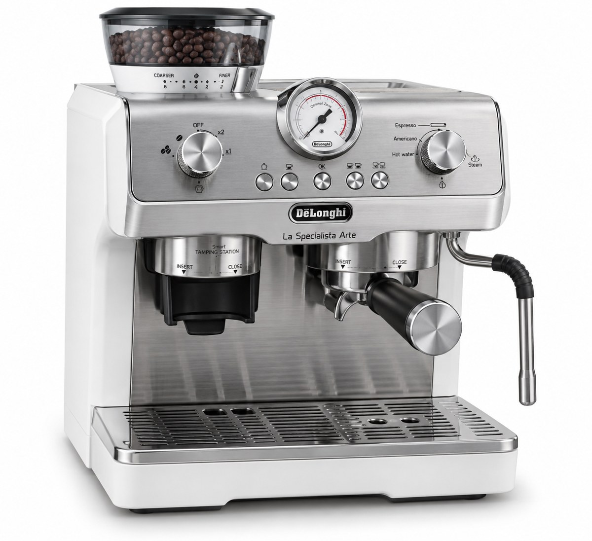Produktillustration af De’Longhi La Specialista Arte EC9155.W