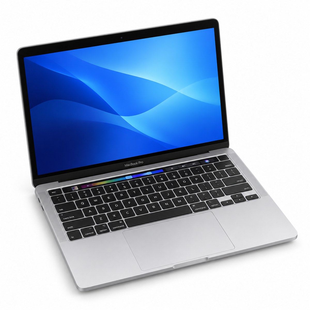 Produktillustration af MacBook Pro (13″, M1, 2020)