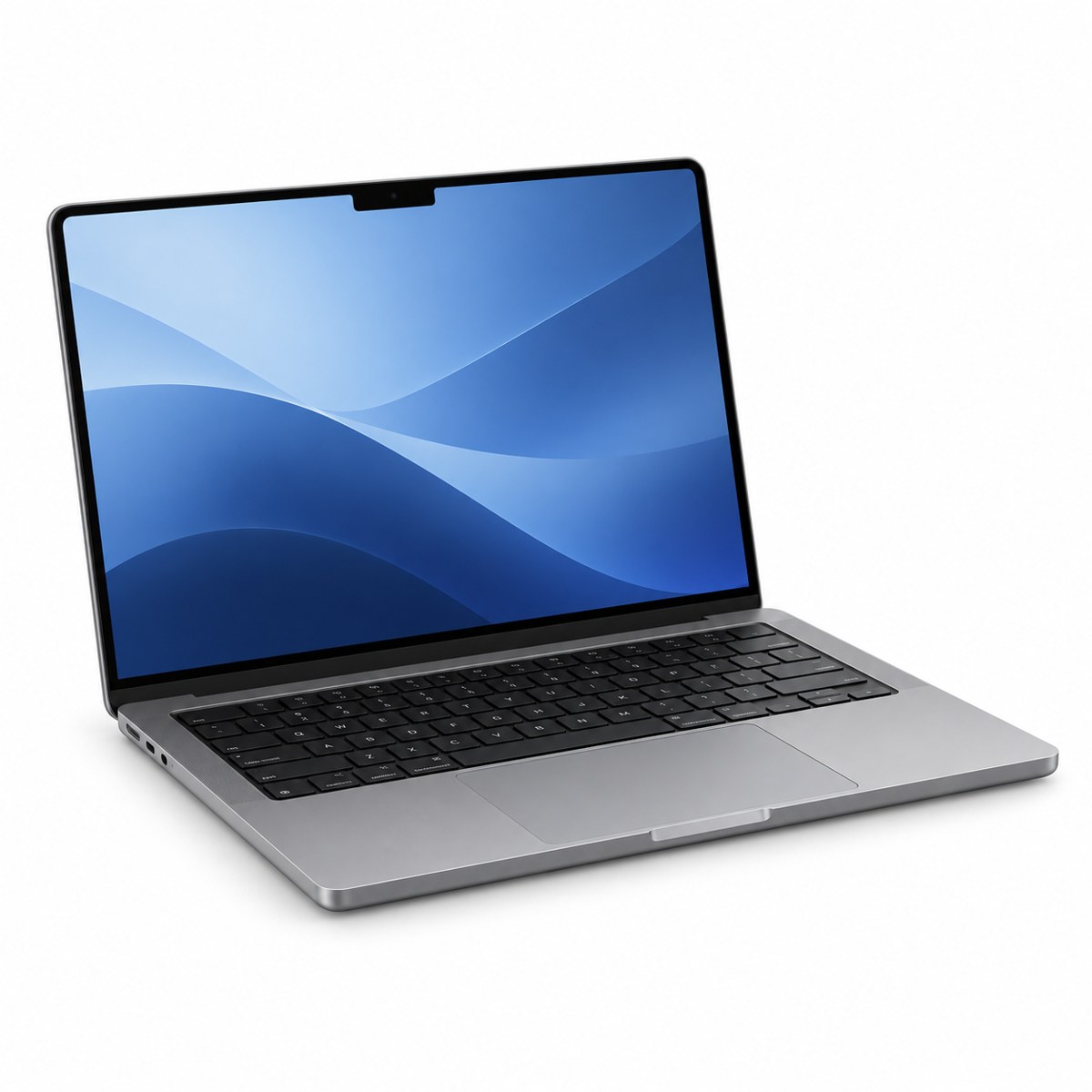 Produktillustration af MacBook Pro (14″, M3, november 2023)