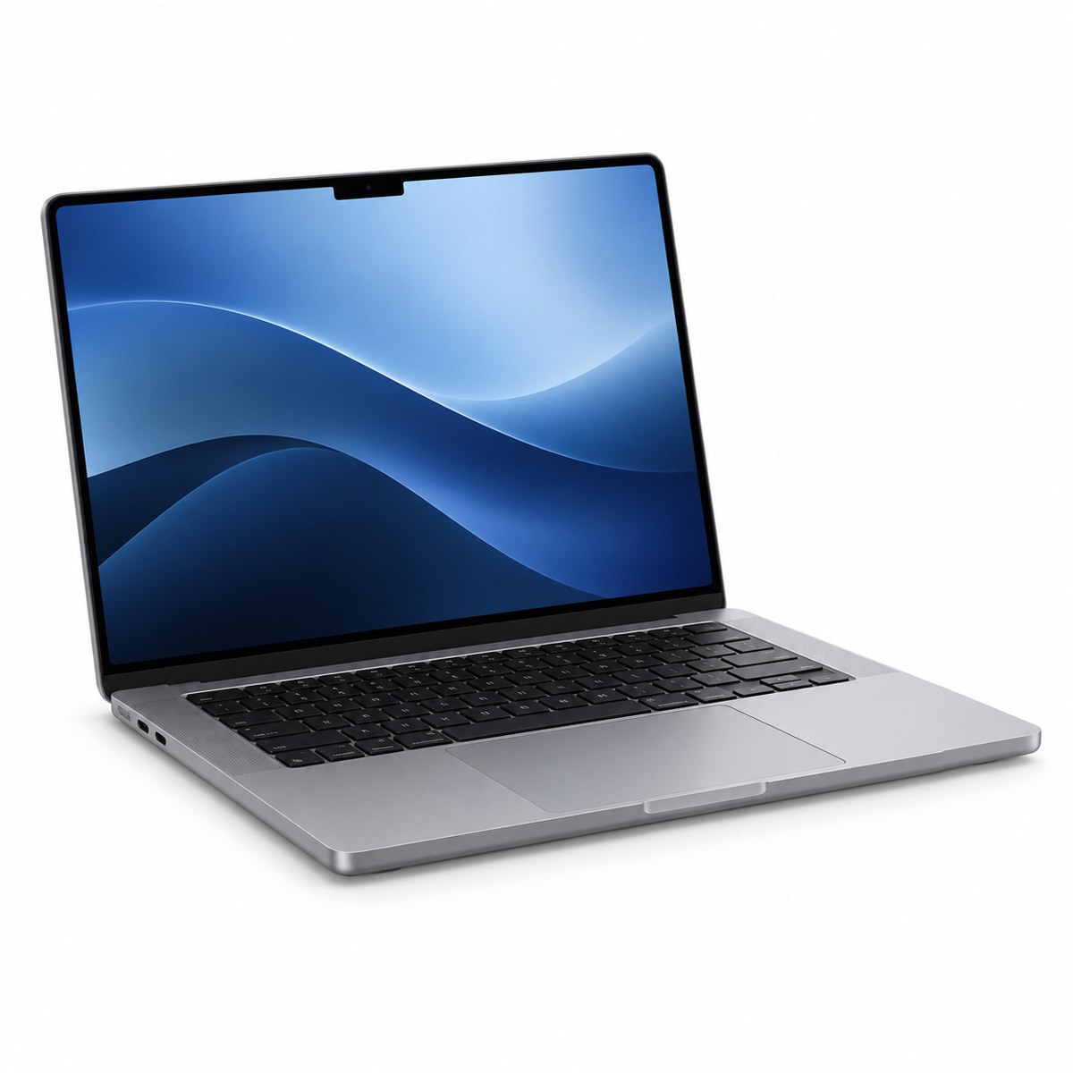 Produktillustration af MacBook Pro (14″, M4 Pro eller M4 Max, 2024)