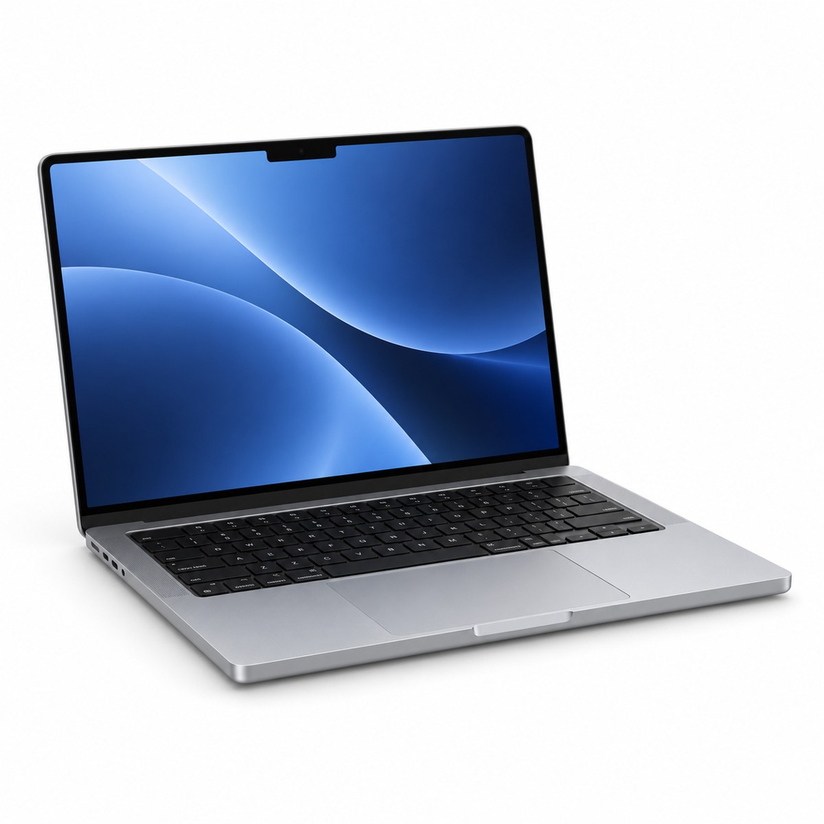 Produktillustration af MacBook Pro (14″, M5 Pro eller M5 Max, 2026)