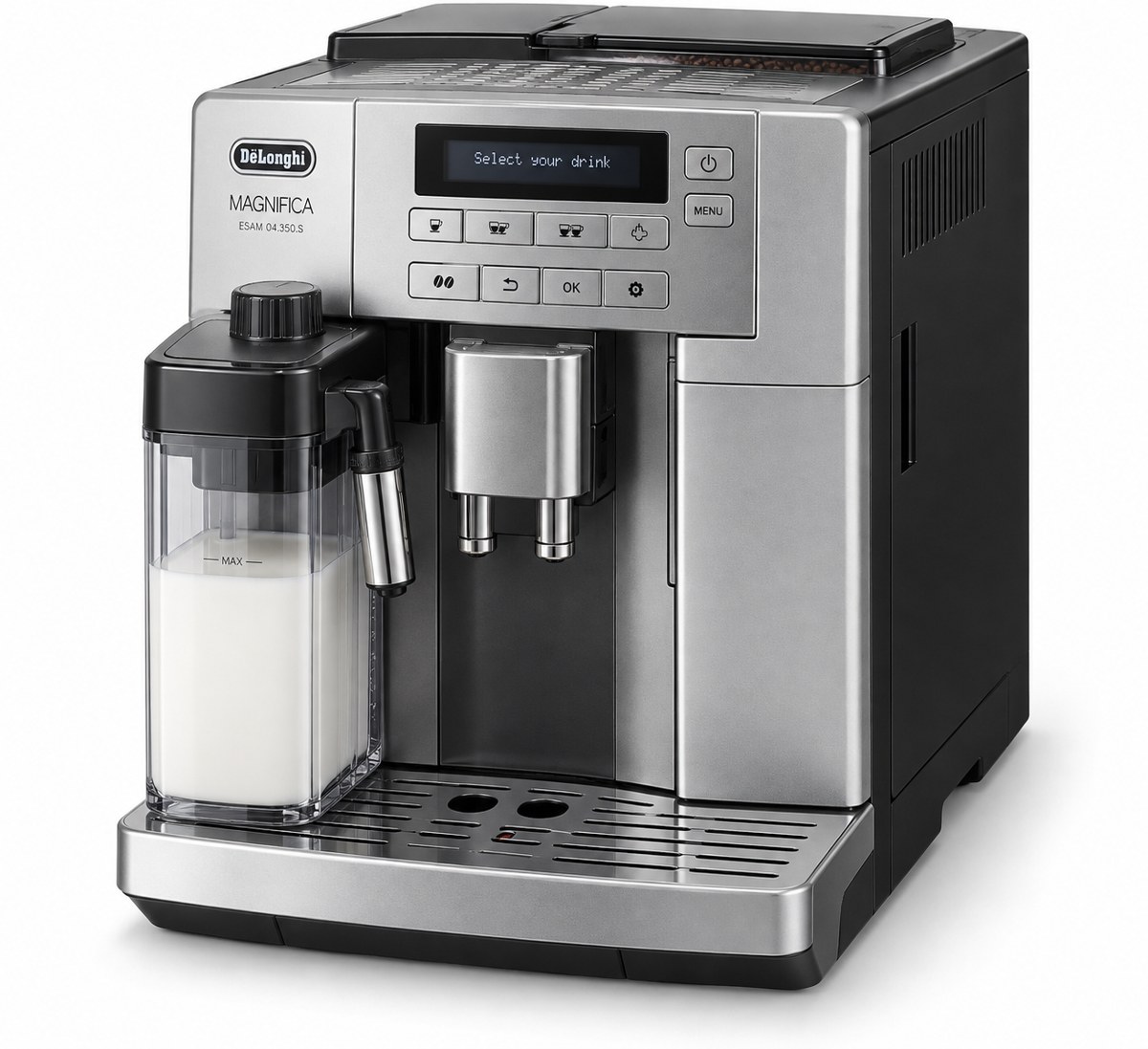 Produktillustration af De’Longhi Magnifica ESAM04.350.S