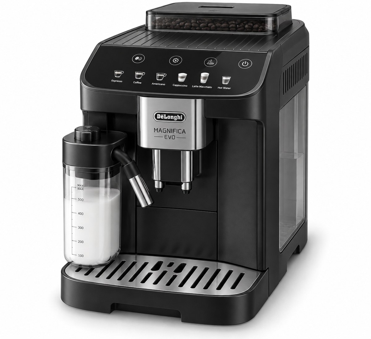 Produktillustration af De’Longhi Magnifica Evo ECAM29064XB