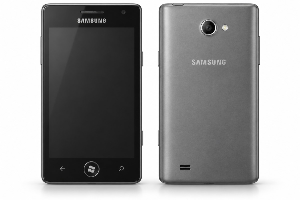 Produktillustration af Samsung Omnia 7