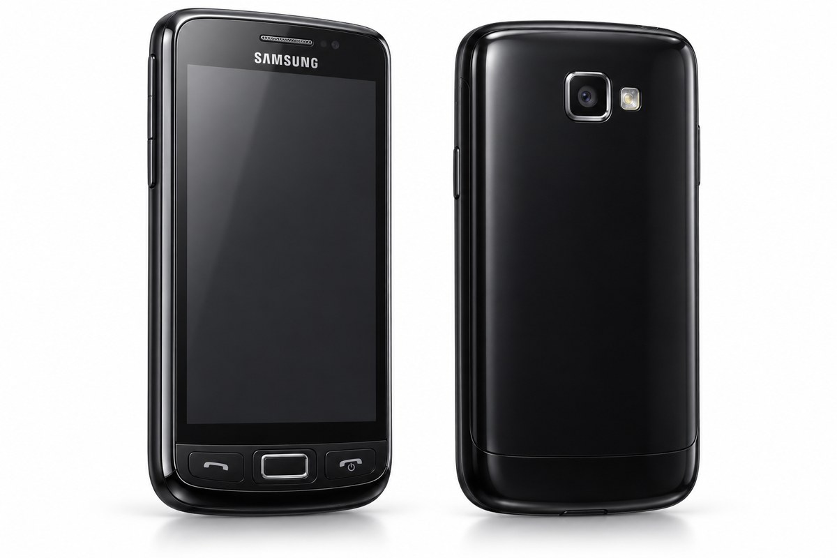 Produktillustration af Samsung Omnia HD