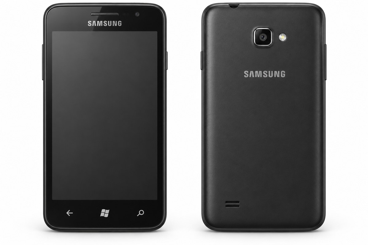 Produktillustration af Samsung Omnia M