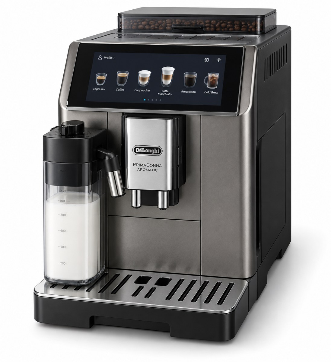 Produktillustration af De’Longhi PrimaDonna Aromatic ECAM630.75.TSM