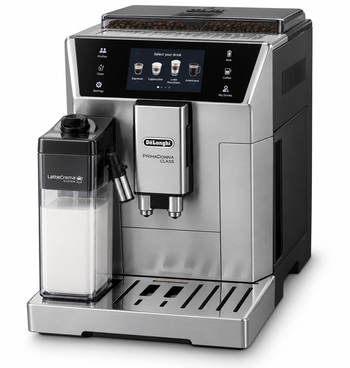 Produktillustration af De’Longhi PrimaDonna Class ECAM550.65.SB
