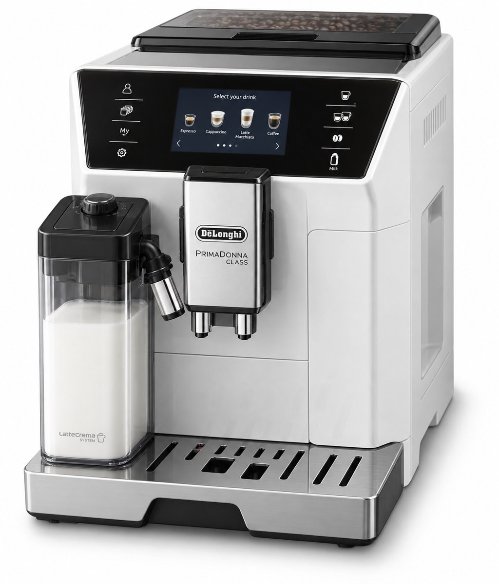 Produktillustration af De’Longhi PrimaDonna Class ECAM550.65.W