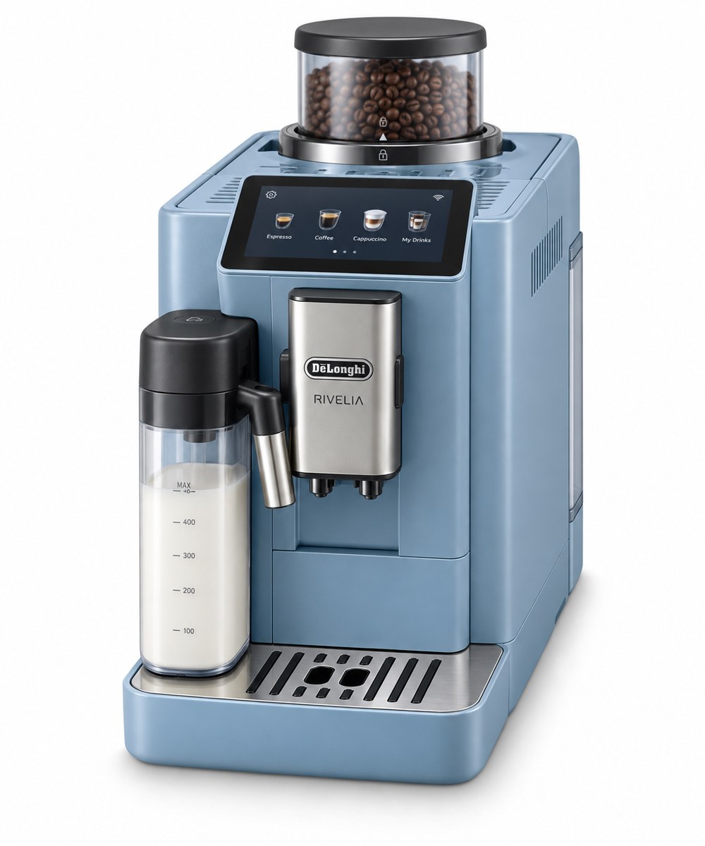 Produktillustration af De’Longhi Rivelia Blue Lagoon EXAM441.55.AMR