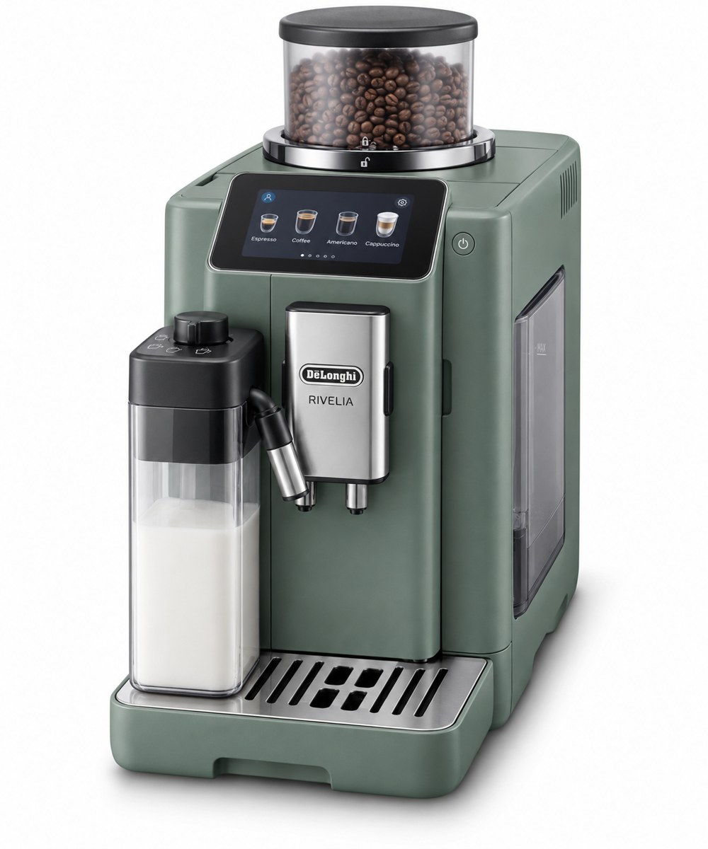 Produktillustration af De’Longhi Rivelia Jade Green EXAM441.55.GR